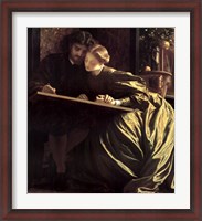 Framed Painter's Honeymoon, about 1864