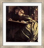 Framed Painter's Honeymoon, about 1864