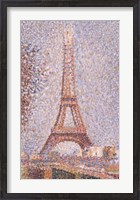 Framed Eiffel Tower, ca. 1889