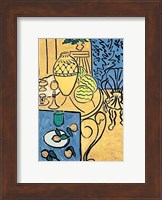 Framed Interior in Yellow and Blue, 1946