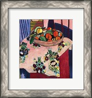 Framed Basket with Oranges