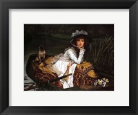 Framed Lady in a Boat