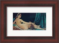 Framed Grand Odalisque, 1814