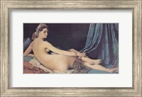 Framed Grand Odalisque, 1814