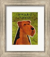 Framed Airedale