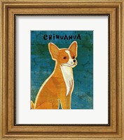Framed Chihuahua (red)