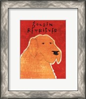 Framed Golden Retriever