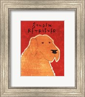 Framed Golden Retriever