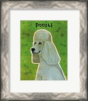 Framed Poodle (grey)