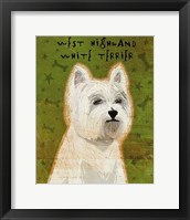 West Highland White Terrier Framed Print