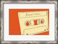 Framed Lunastrella Mix Tape