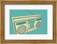 Framed Lunastrella Boombox