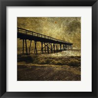 Ocean Pier No. 3 Framed Print