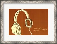 Framed Lunastrella Headphones