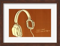 Framed Lunastrella Headphones