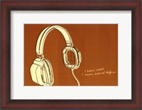 Framed Lunastrella Headphones