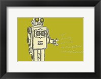 Lunastrella Robot No. 1 Framed Print