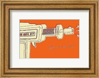 Framed Lunastrella Raygun No. 1