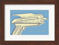 Framed Lunastrella Raygun No. 2