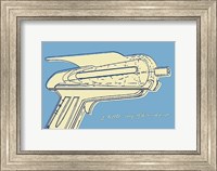 Framed Lunastrella Raygun No. 2