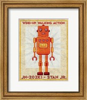 Framed Stan Jr. Box Art Robot
