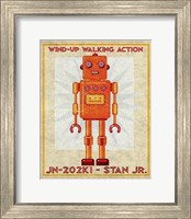 Framed Stan Jr. Box Art Robot