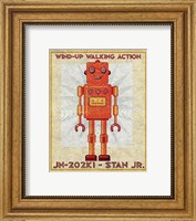 Framed Stan Jr. Box Art Robot