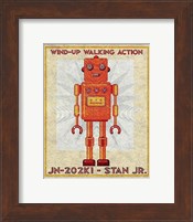 Framed Stan Jr. Box Art Robot