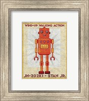 Framed Stan Jr. Box Art Robot