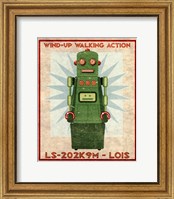 Framed Lois Box Art Robot