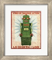 Framed Lois Box Art Robot