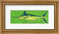 Framed Blue Marlin