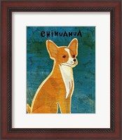 Framed Chihuahua (red)