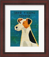 Framed Jack Russell Terrier