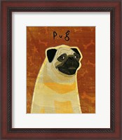 Framed Pug