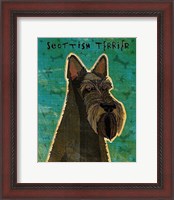 Framed Scottish Terrier