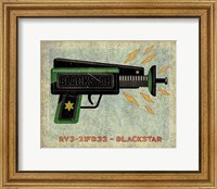 Framed Blackstar Ray Gun