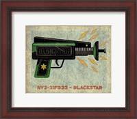 Framed Blackstar Ray Gun