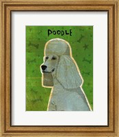 Framed Poodle (grey)