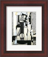 Framed Still Life with Guitar