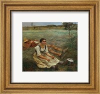 Framed Hay Harvest, 1877