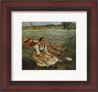 Framed Hay Harvest, 1877