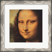 Framed Mona Lisa (detail)