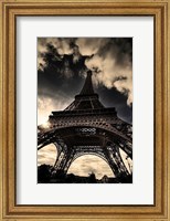 Framed Eiffel Tower (vertical)