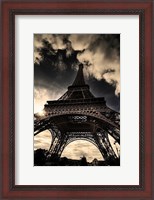 Framed Eiffel Tower (vertical)