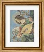 Framed Angel with Lute