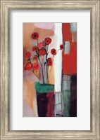 Framed Flowers at Home