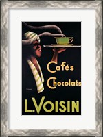 Framed L. Voisin Cafes & Chocolats, 1935