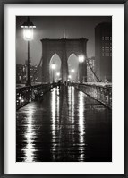 Framed Brooklyn Bridge