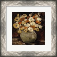 Framed Apricot Poppies